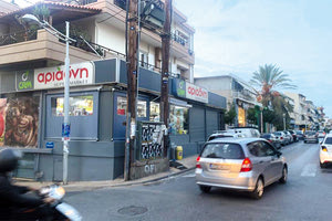 Το σημείο όπου έγινε το εργατικό ατύχημα