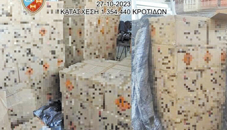 ΕΚΡΗΚΤΙΚΟ... ΚΕΡΔΟΣ Στο Ηράκλειο η μεγαλύτερη κατάσχεση κροτίδιων