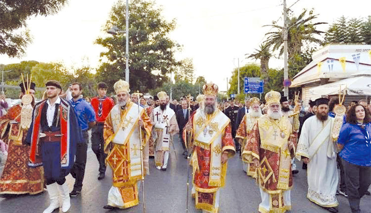 Το Ρέθυμνο γιόρτασε τους Άγιους Τέσσερις Νεομάρτυρες
