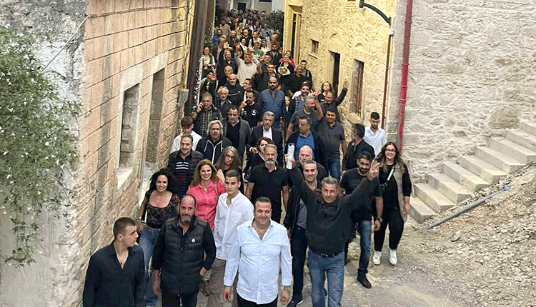 Στον Κρουσώνα με τον Δημήτρη Πιτσικάκη