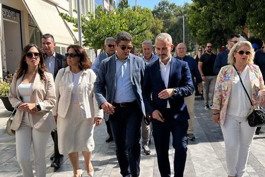 Με εκλεγμένους εκπροσώπους της Αυτοδιοίκησης στο Ηράκλειο ο Αυγενάκης