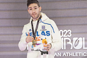 Τρίτο χρυσό για τον Τεντόγλου