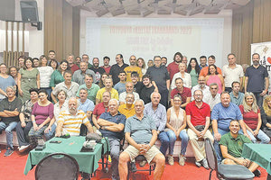 Οι αθλητές που πήραν μέρος στο τουρνουά μπριτζ «Κώστας Σκανδάλης»