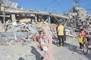 Σύμφωνα με τη Χαμάς, 50 άνθρωποι σκοτώθηκαν χθες από ισραηλινό βομβαρδισμό