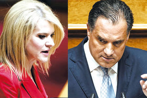 Τις πολιτικές εξελίξεις στον ΣΥΡΙΖΑ σχολίασε ο υπουργός Εργασίας, Άδωνις Γεωργίαδης, ο οποίος μάλιστα εμφανίστηκε ιδιαίτερα καυστικός ως προς την τοποθέτηση της βουλευτή του ΣΥΡΙΖΑ, Θεοδώρας Τζάκρη