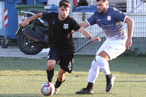 Φάση από το ματς Μινωική - ΑΟΤ