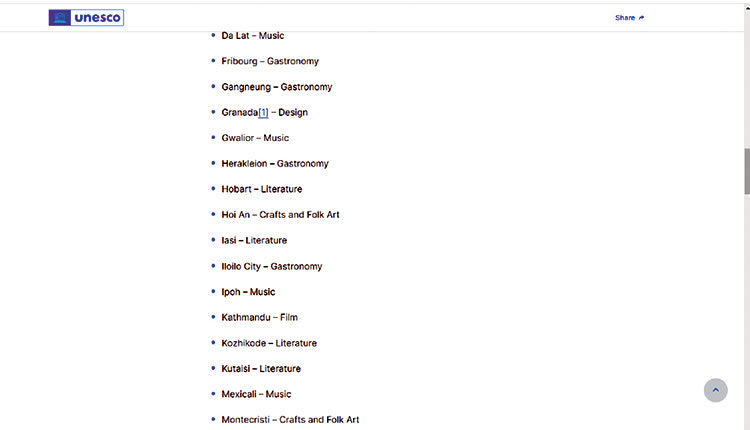 ΕΝΤΑΧΘΗΚΕ ΣΤΟ ΠΑΓΚΟΣΜΙΟ ΔΙΚΤΥΟ ΔΗΜΙΟΥΡΓΙΚΩΝ ΠΟΛΕΩΝ
Το Ηράκλειο Παγκόσμια Πόλη 
Γαστρονομίας της UNESCO  