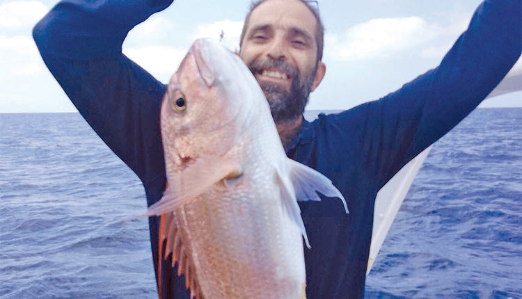 Ο Κωστής Κεφαλάκης ήταν δεινός ψαράς