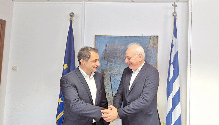 Από τη συνάντηση Μπαριτάκη-Σενετάκη