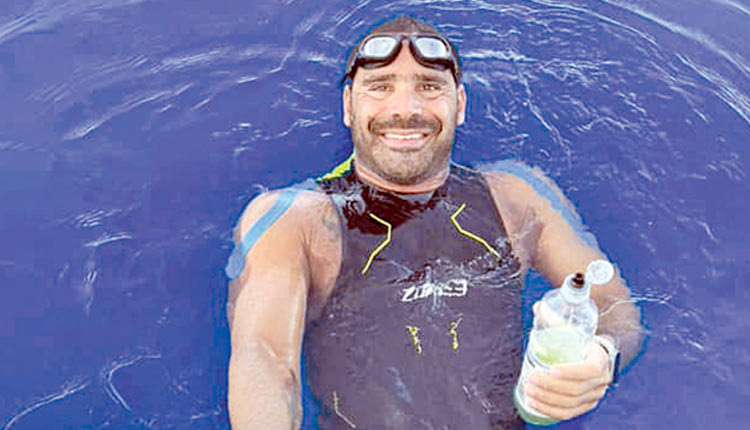 Ο ΠΑΡΑΟΛΥΜΠΙΟΝΙΚΗΣ ΚΟΛΥΜΒΗΣΗΣ ΧΑΡΑΛΑΜΠΟΣ ΤΑΪΓΑΝΙΔΗΣ ΑΠΕΝΑΝΤΙ ΣΕ 250 ΧΙΛΙΟΜΕΤΡΑ ΑΝΟΙΧΤΗΣ ΘΑΛΑΣΣΑΣ 4 ΤΙ ΔΗΛΩΣΕ ΑΠΟ ΤΟ ΗΡΑΚΛΕΙΟ ΠΟΥ ΕΦΤΑΣΕ ΧΘΕΣ