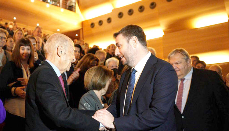 Ευχαριστίες Ανδρουλάκη για τον πρώην πρωθυπουργό
