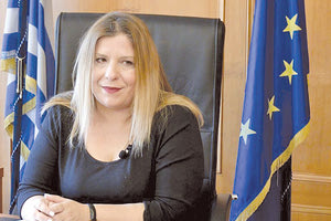 η πρώην υφυπουργός Εργασίας και νυν βουλευτής του Δυτικού Τομέα της Β' Αθηνών Μαρία Συρεγγέλα