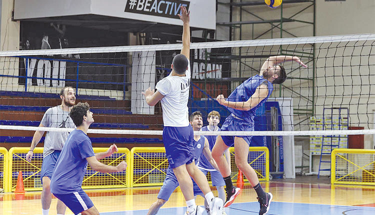 Έπαιξαν... βόλεϊ στο «Ηράκλειο» ΟΑΑ