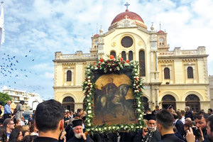 Το Ηράκλειο τιμά τη μνήμη του προστάτη του “Καπετάν Μηνά”