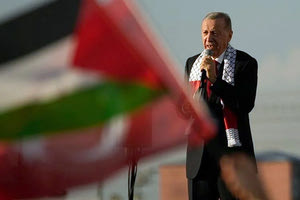 ερντογαν για παλαιστινη