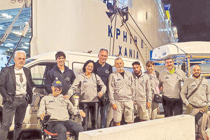 Η αποστολή του ΙΟΗ στη διεθνή εβδομάδα ιστιοπλοΐας