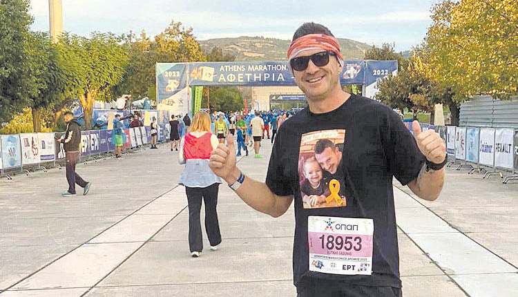 Ετρεξε για τα παιδιά με καρκίνο ο Γκασιούνας