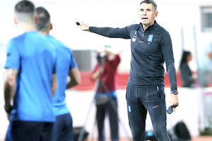 Ο Πογέτ στη χθεσινή προπόνηση της Εθνικής