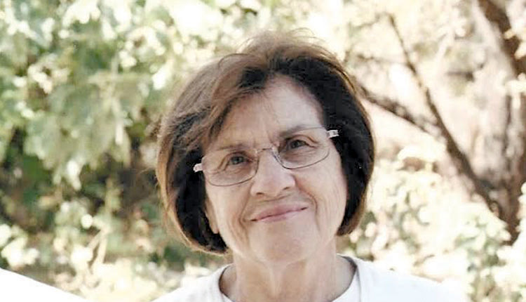 Η Τώνια Σαμαρά-Γεωργιάδη  σε νεότερη  ηλικία 