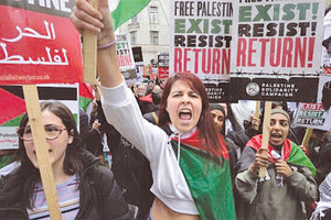 Σε Ευρώπη και Αμερική έγιναν διαδηλώσεις για τον πόλεμο στην Γάζα