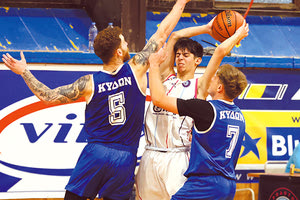 Στιγμιότυπο από τον αγώνα Ηρόδοτος - Κύδων