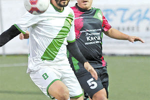 Φάση από το ματς της Α2 Δειλινά-Ασίτες.