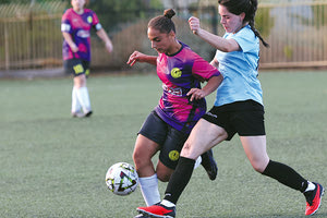 Στιγμιότυπο απο το ματς των Ν. Εργοτέλη με την Χαλκίδα