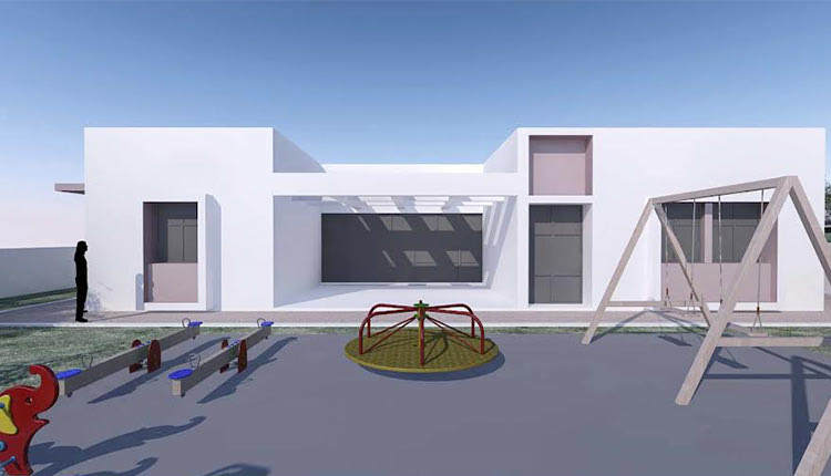 Κτήριο για τη στέγαση υποδομής φιλοξενίας και δημιουργικής απασχόλησης παιδιών Ηράκλειο