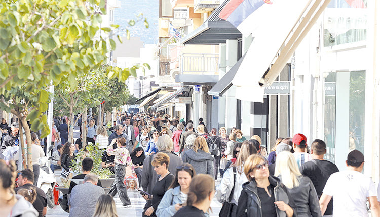Ικανοποιητική κατά γενική ομολογία υπήρξε η κίνηση στην αγορά του Ηρακλείου