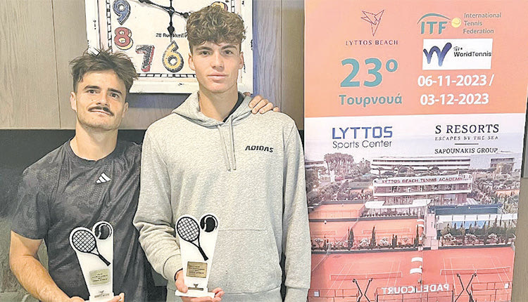  Τ΄αδέλφια Παύλος και Πέτρος Τσιτσιπάς