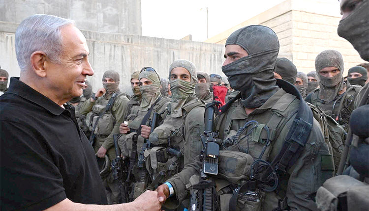 Μπ. Νετανιάχου: “Οι δυνάμεις των IDF δεν θα σταματήσουν την επίθεσή τους”