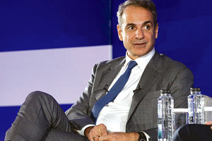 Ειδική αναφορά στις εξελίξεις στον ΣΥΡΙΖΑ έκανε ο πρωθυπουργός, Κυριάκος Μητσοτάκης, μιλώντας στο συνέδριο «Greece Talks.