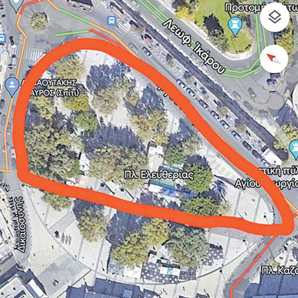 πλατεια ελευθεριας αναπλαση