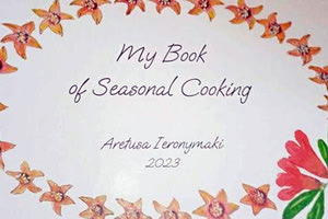 Η παρουσίαση του βιβλίου της Αρετούσας Ιερωνυμάκη  "My book of Seasonal Cooking",