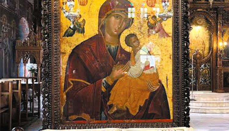 Ενθρονίστηκε η Ιερά Εικόνα της Κεράς του Ρεθέμνους