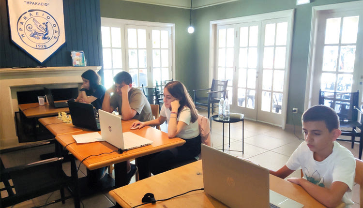 Σκακιστές του “Ηράκλειο” στο διαδικτυακό Υβριδικό Κύπελλο 