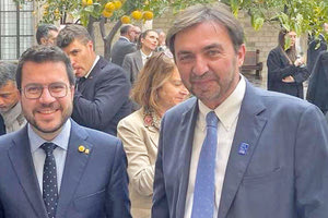 Τι έκανες με τον Pere Aragones I Garcia; ρώτησα τον επί των… εξωτερικών της Περιφέρειας Γιώργο Αλεξάκη