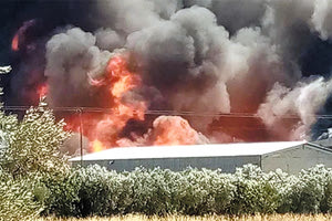 Δύο φωτιές στην αποθήκη έχουν σημειωθεί τα τελευταία χρόνια