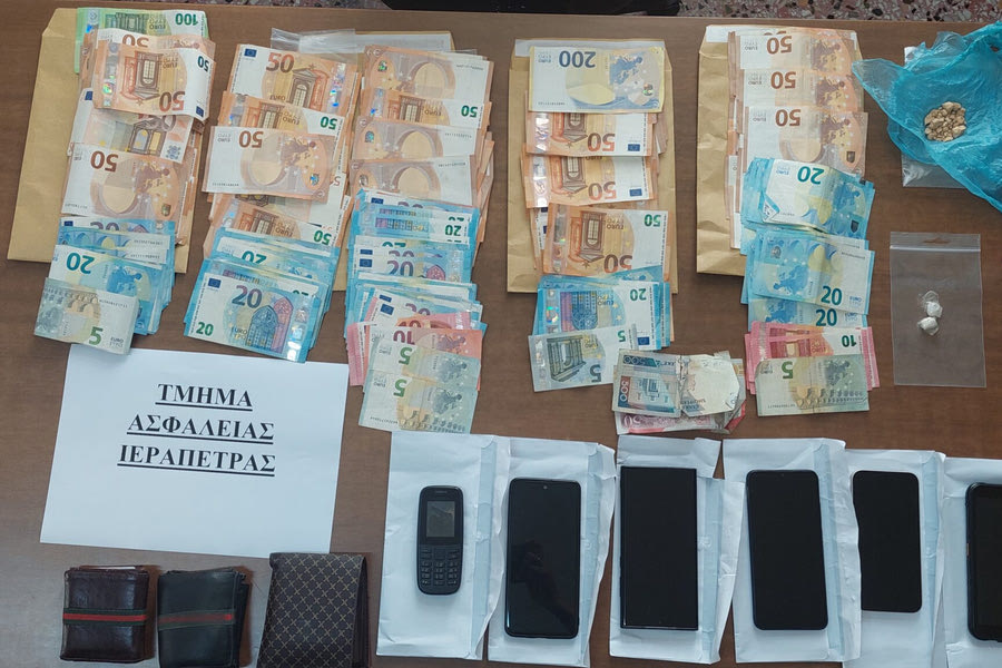 Δήλωναν εργάτες στα θερμοκήπια αλλά “έσπρωχναν” κοκαϊνη στην Ιεράπετρα. Προβληματισμός στις Αρχές για το μεγάλο πελατολόγιο