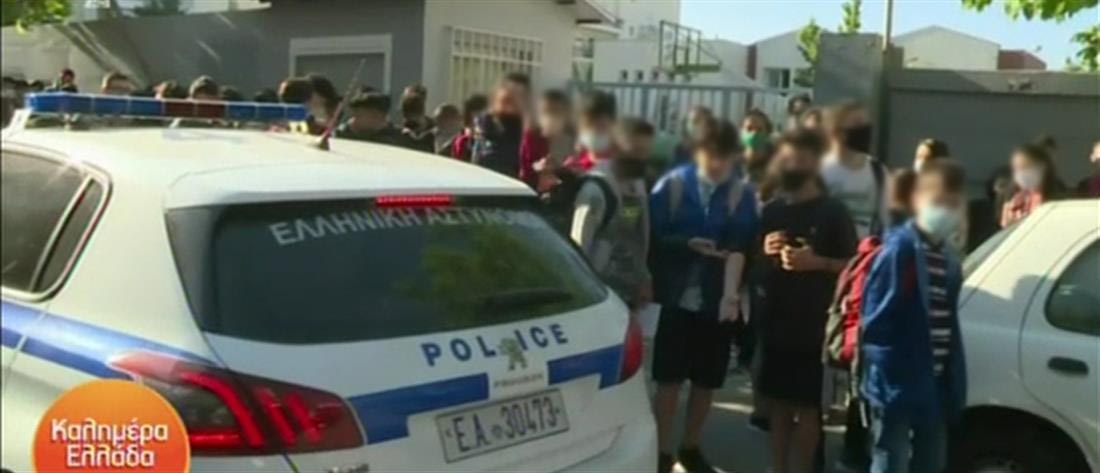 Με ασθενοφόρο μεταφέρθηκαν στο νοσοκομείο μαθητές γυμνασίου του Ηρακλείου . Υπό διερεύνηση το τι ακριβώς συνέβη