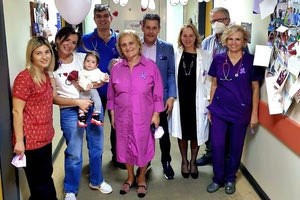 Γιόρτασε στο Βενιζέλειο η οικογένεια Γιαννουλάκη την Παγκόσμια Ημέρα Προωρότητας