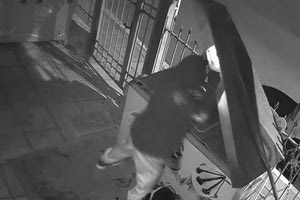 Το βίντεο έδειξε τον κλέφτη των αυλών