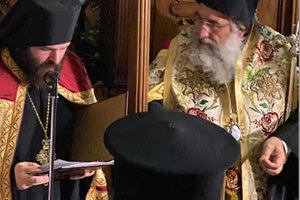 Από παιδάκι στα κελιά των μοναχών  της Αγκαράθου, σήμερα  ηγούμενος της ιστορικής Μονής