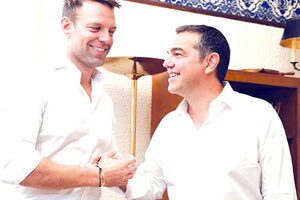 Με τον Αλέξη Τσίπρα συναντήθηκε ο Στέφανος Κασσελάκης