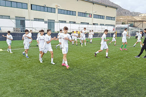 Από την προπόνηση προεπιλογής που έγινε χθες στο ΒΑΚ