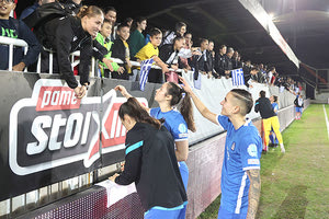 Οι παίκτριες της εθνικής ευχαρίστησαν τον κόσμο για τη συμπαράσταση