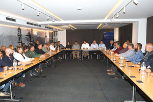 Από τις χθεσινές συναντήσεις του κ. Αυγενάκη