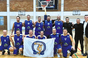 Η ομάδα του παραστήματος Κρήτης της Ένωσης Αστυνομικών Ελλάδος