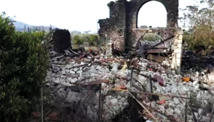 Το οινοποιείο είχε καταστραφεί πριν 5 χρόνια από φωτιά