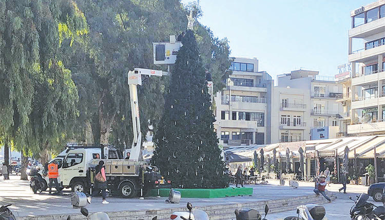 Καιρός και... Δήμος δεν θέλουν φέτος Χριστούγεννα!
